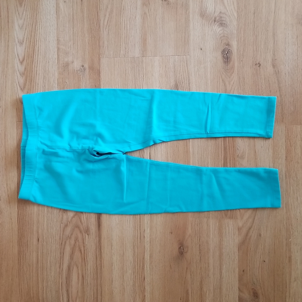 Oshkosh turquoise cotton leggings size 6